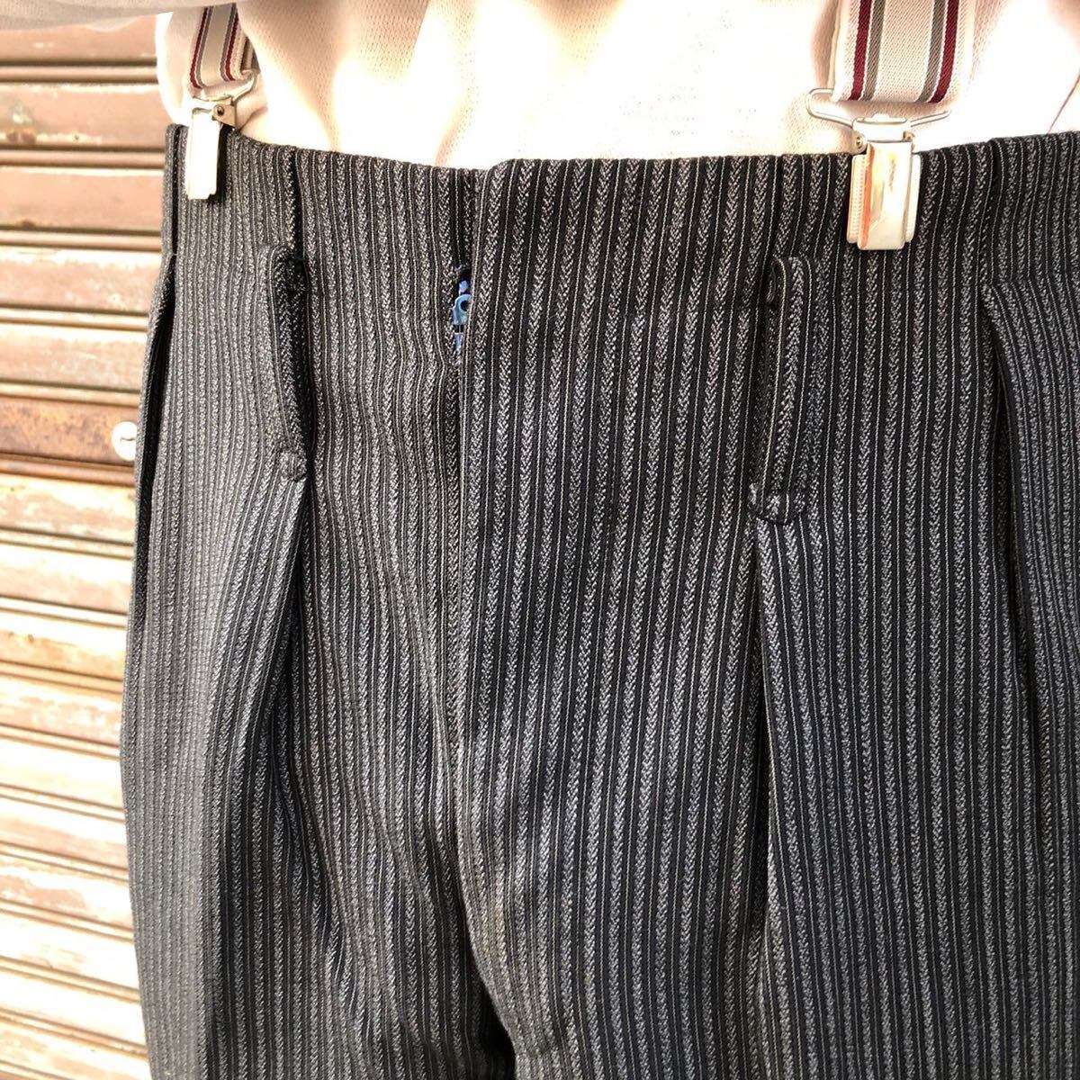50s 国産 Vintage ヴィンテージ 針刺し シンチバック ウール 