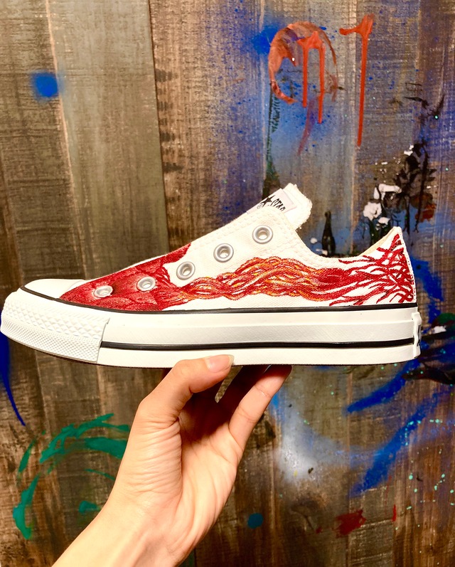 ORDERMADE ART SNEAKER “Fire”