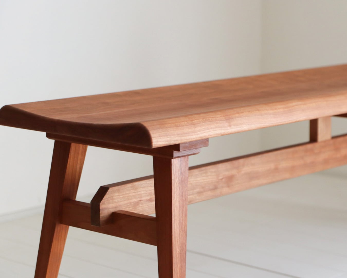 ベンチチェア ダイニングベンチ ベンチ ブラックチェリー bench01-bc