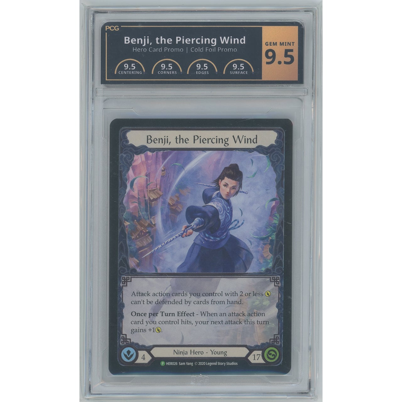 【PCG9.5】Benji,the Piercing Wind (Cold Foil P)