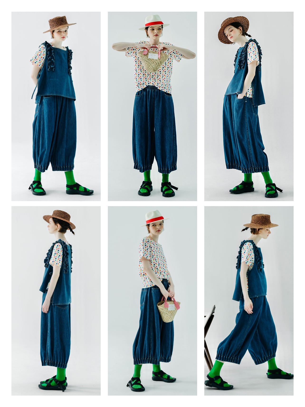 imakokoni オリジナルブルーデニムパンツ | imakokoni official JapanStore
