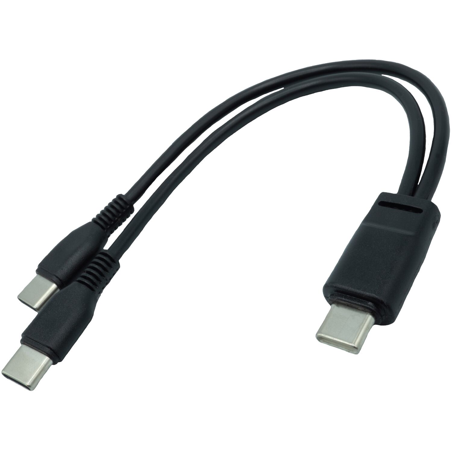 USB-C充電・データ転送用ケーブル 複数セット まとめ売り② エスエスエーサービス 2台同時充電 充電専用 Type-C-Type-C 2股