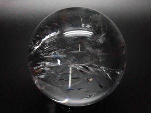 【送料無料】【高品質】72mm ブラジル産天然レインボー水晶玉 no.5