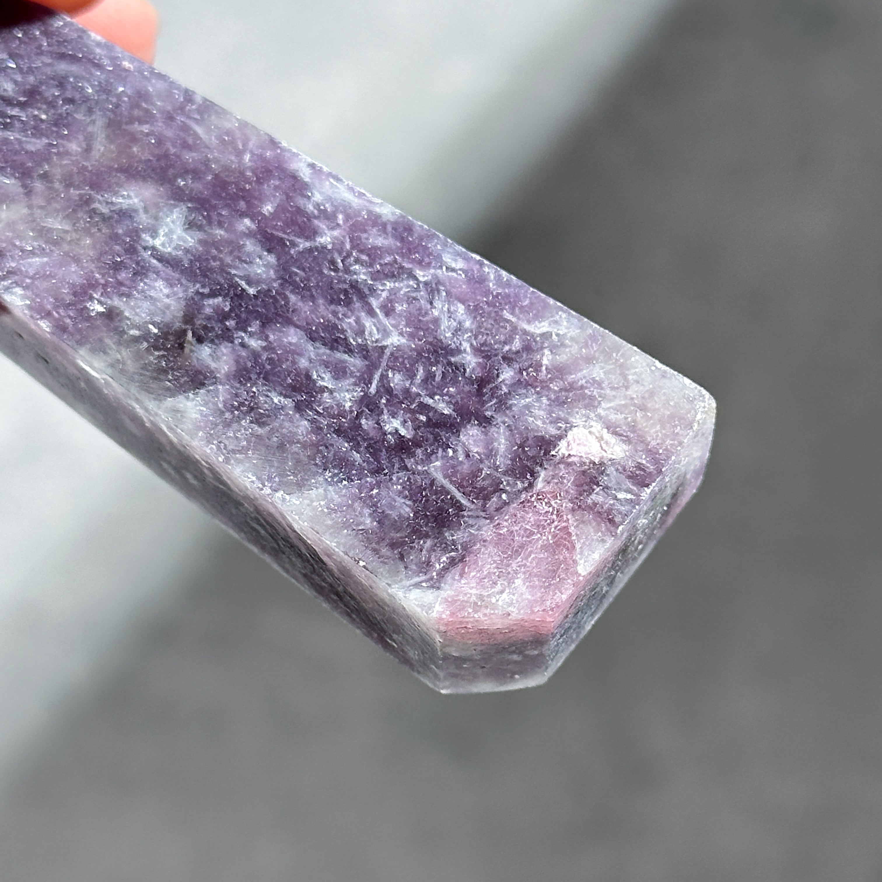 大きめサイズのユニコーンストーンタワー　天然石　四角柱 ユニコーンストーン タワー53◇ Unicorn Stone ◇天然石・鉱物