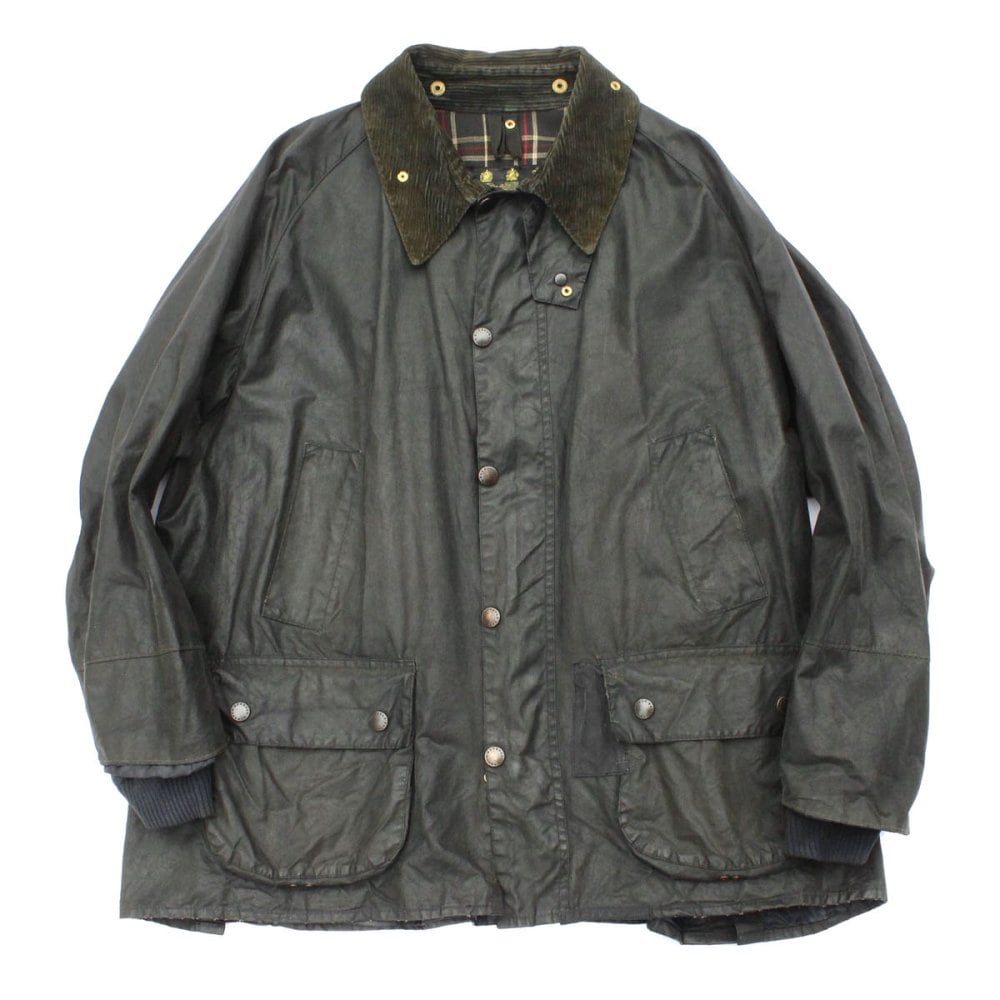 Vintage Barbour bidet waxed cotton jacket [Barbour BEDALE] [1990s~] C50  Navy | beruf