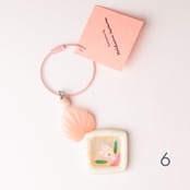 < はいばら はるな > 1点もの手描きキーホルダー