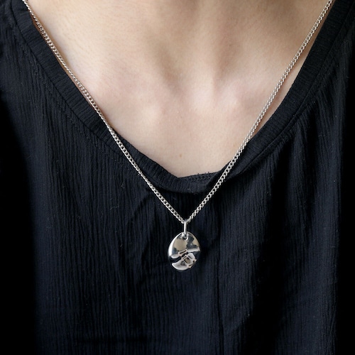 N103 / Water TOP necklace (silver)　