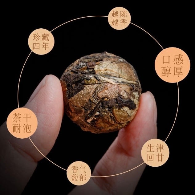 白茶】寿眉龍珠 50g/袋 | 五福茶荘