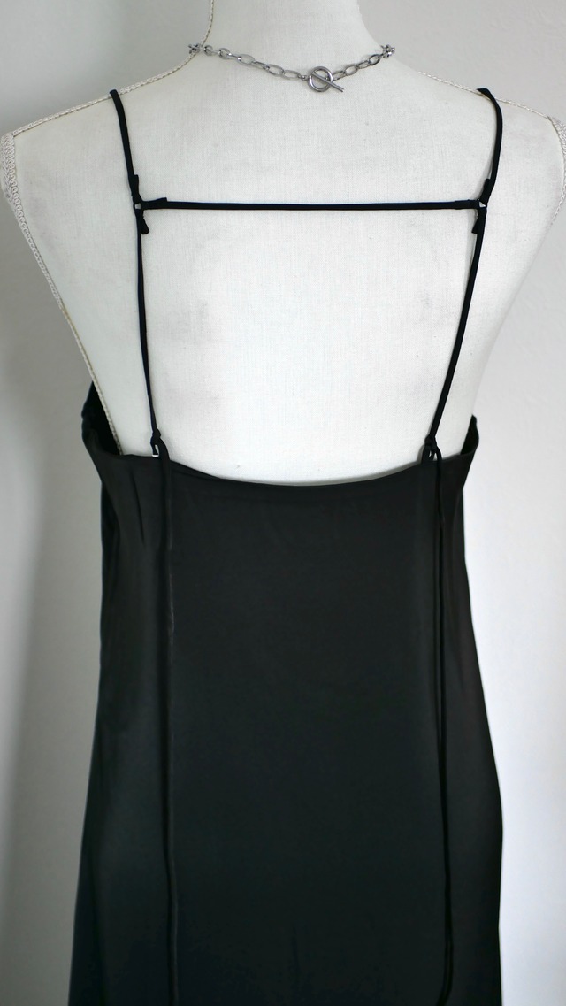 ナローストラップキャミワンピース