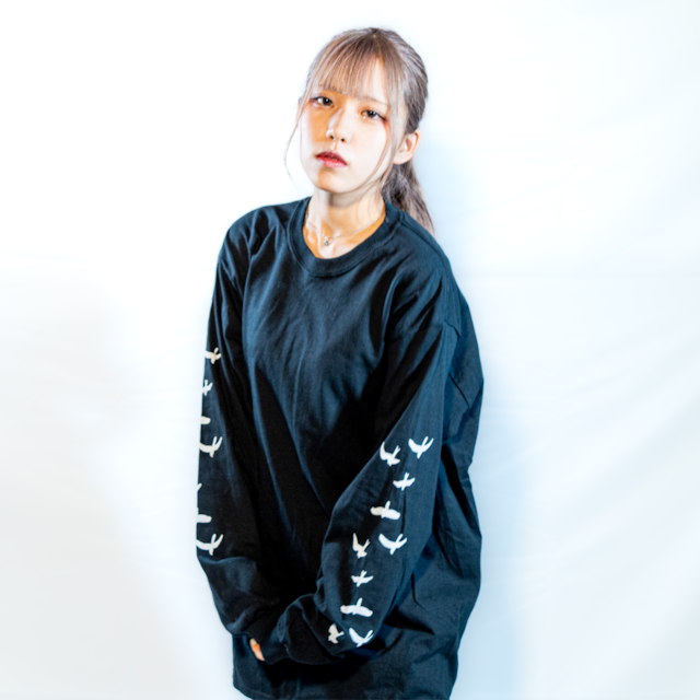 WillxWill Full Birds Long Sleeve Black