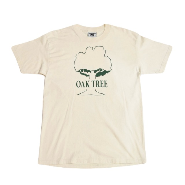 USED 90s "OAK TREE" T-shirt -Large 02502