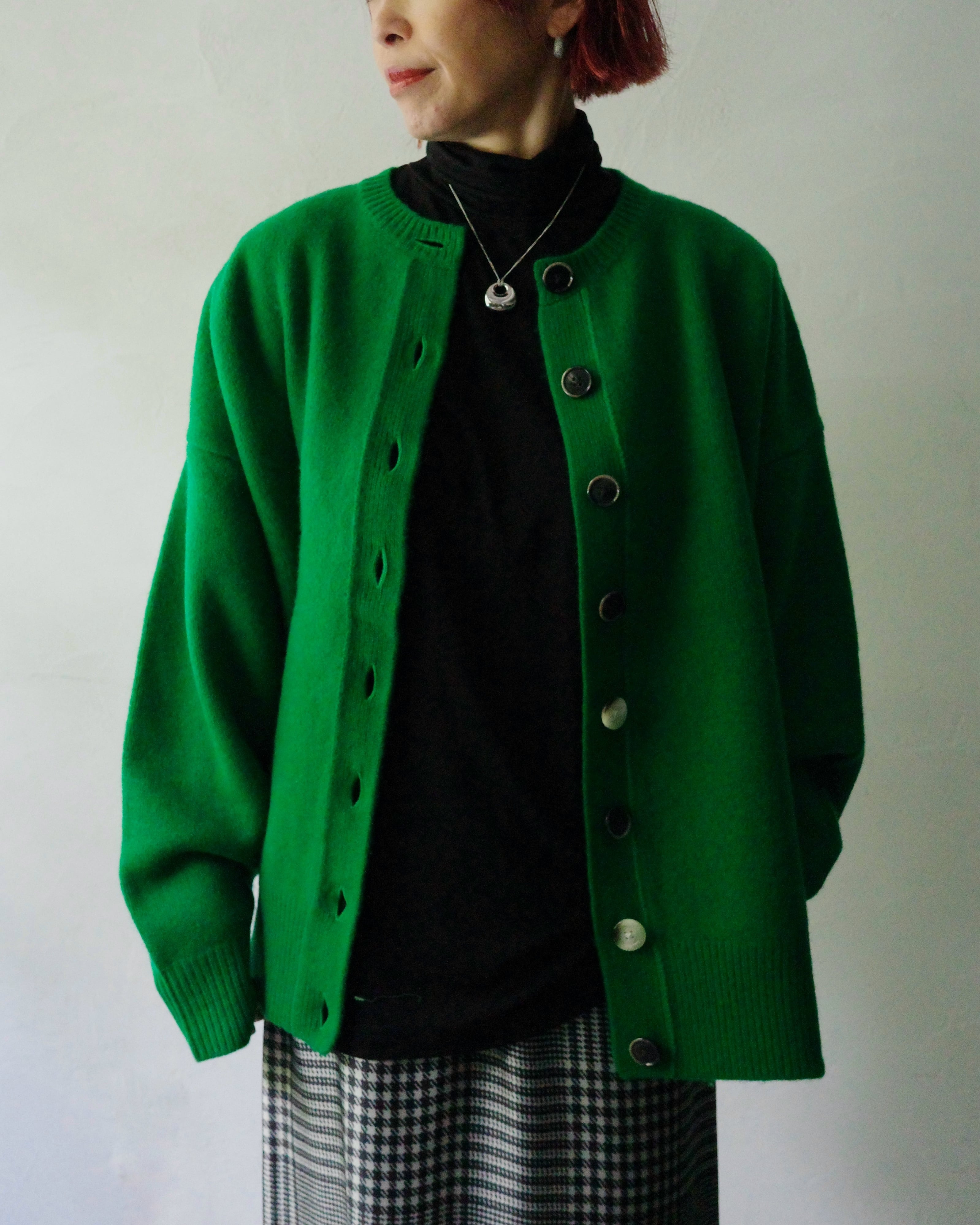 ENFOLD / CIRCLE CARDIGAN | LA VILLA ROUGE