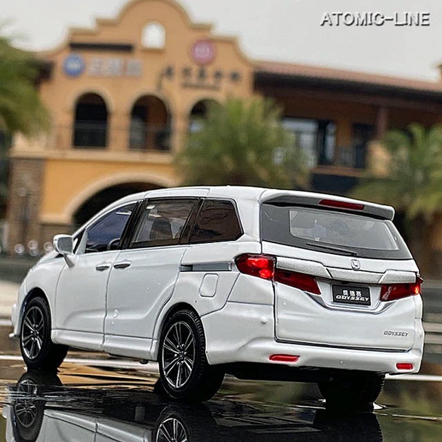 HONDA オデッセイ 1/32 ミニカー 全4色 ライト点灯 エンジンサウンド 合金モデル 模型 ジオラマ