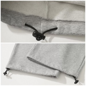 Cinched hem wide sweatpants 1521
