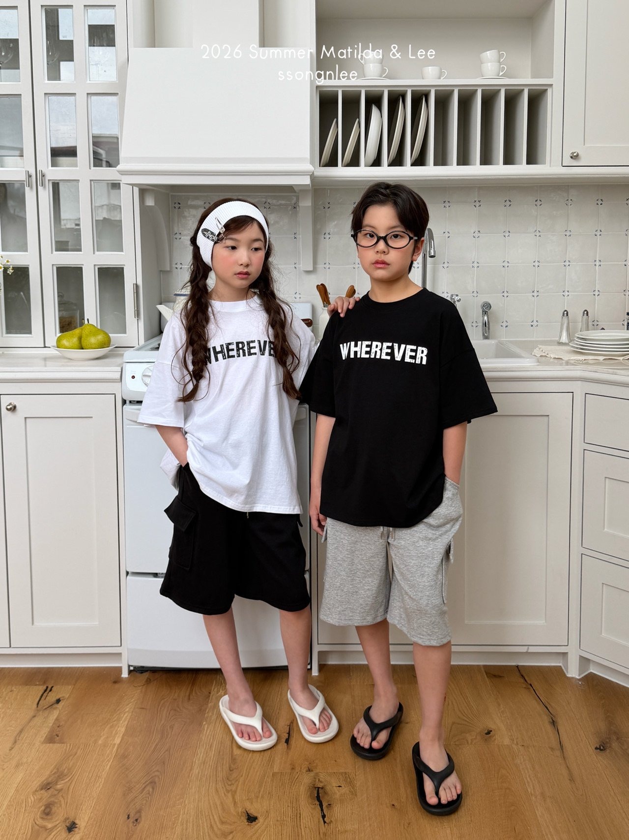 [Matilda&Lee] Wear Vintage Tee / [마틸다앤리] 웨어빈티지티