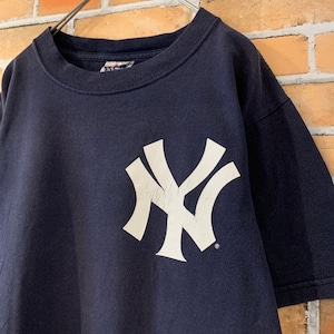 【MLB】 ニューヨーク ヤンキース ロゴ Tシャツ アメリカ古着 NY