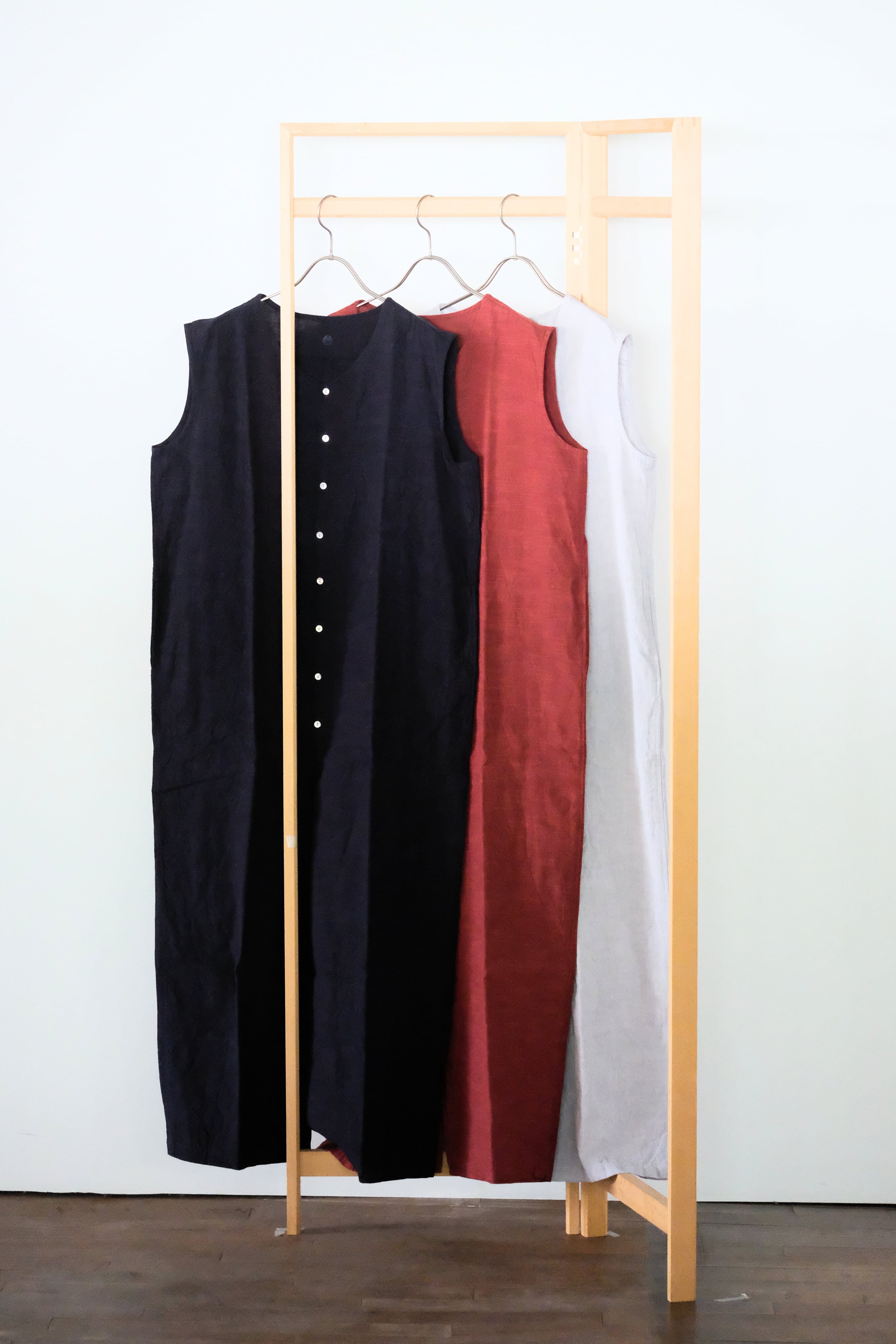 会津木綿2点セット YAMMA 会津木綿Vネックジャンプスーツ AVN-JP | 美工堂 ONLINE SHOP