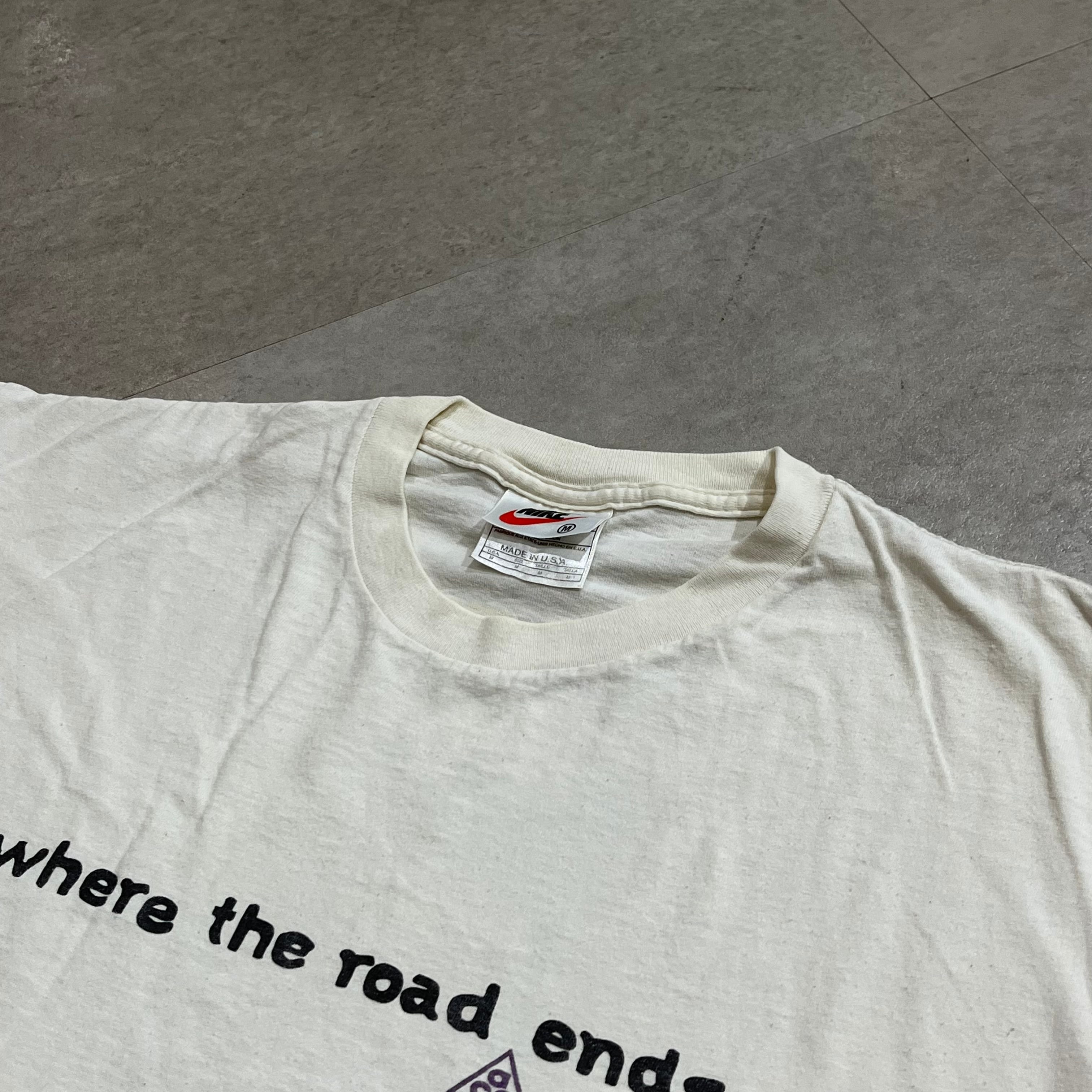 90年代〜 USA製 size:M 【NIKE ACG】ナイキ ACG プリントTシャツ ...