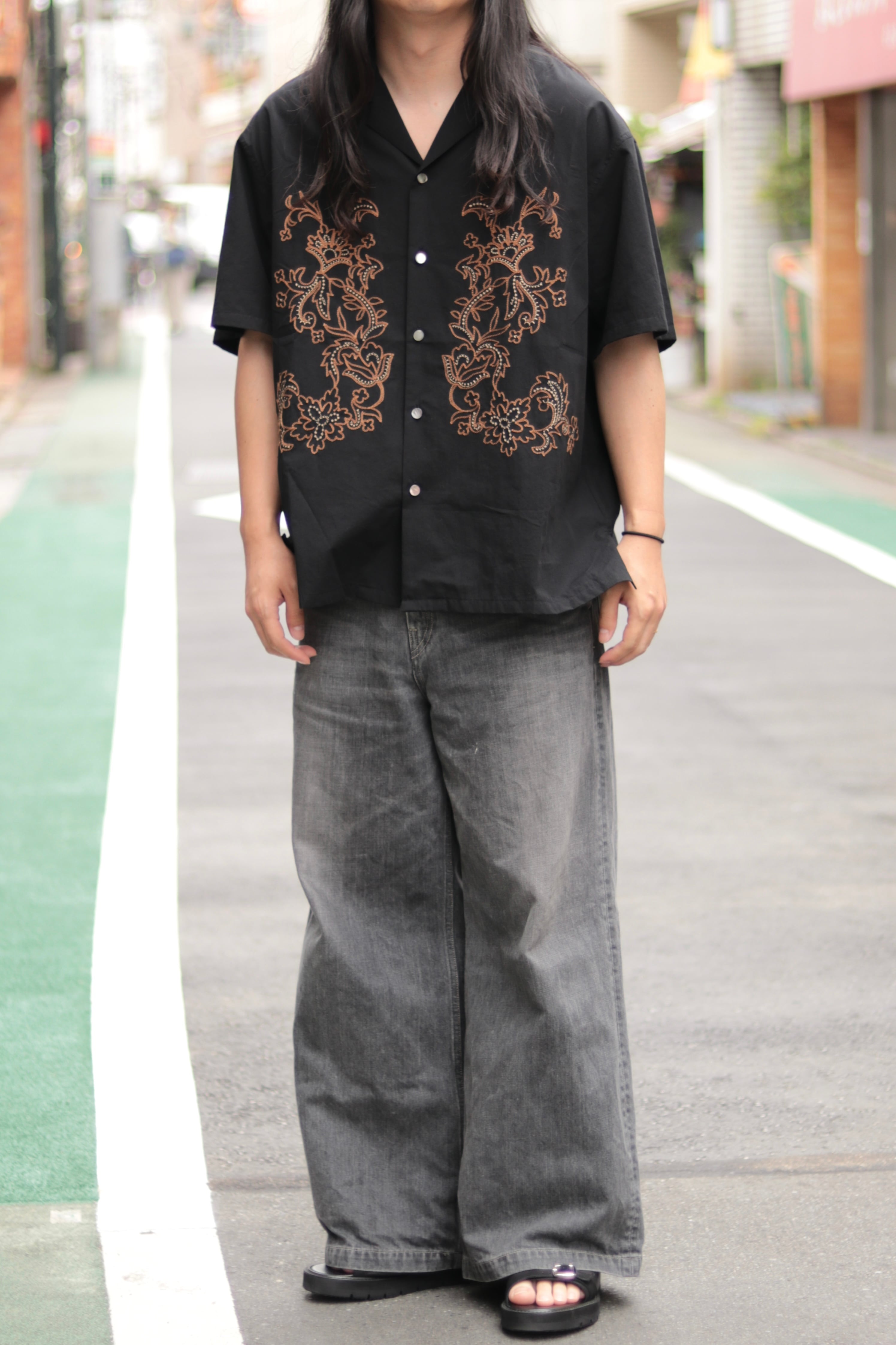★superNova. Baggy jeans-Old vintage wash superNova. Baggy jeans - Old vintage wash / Mid black | novastore