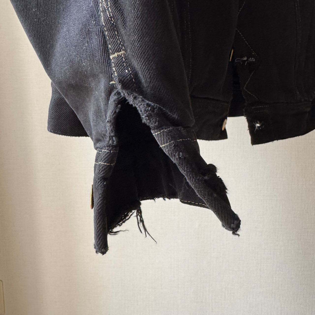Lee 221-8745 BLACK OVERDYED DENIM JACKET