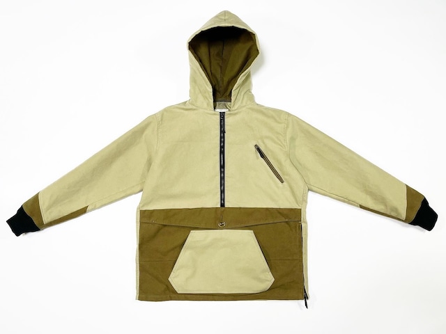 21AW ギザコットンモールスキンアノラックフーディー / Giza cotton moleskin anorak hoodie jacket