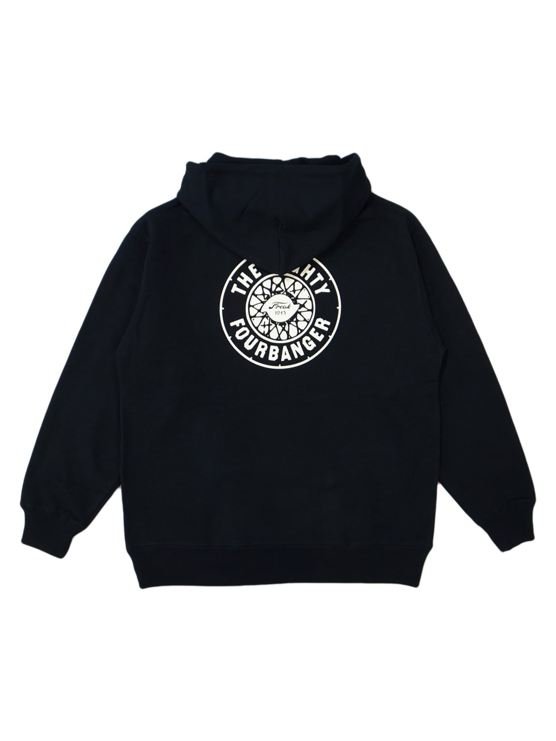 タイムインク　ナッツアートワークス　ダブルネームフーディー NUTS ART WORKS x FREAK | COLLABORATION Sweat Hoodie BK | FREAK