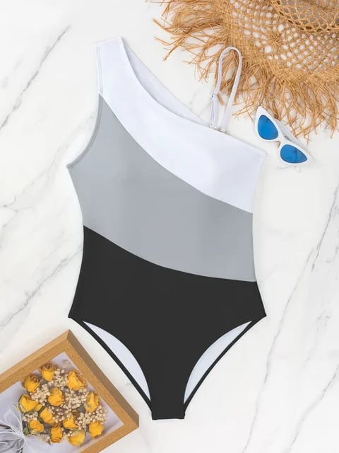 女性用ワンピース水着,ホローアウトビキニ,ブロック水着,女性用ビーチ