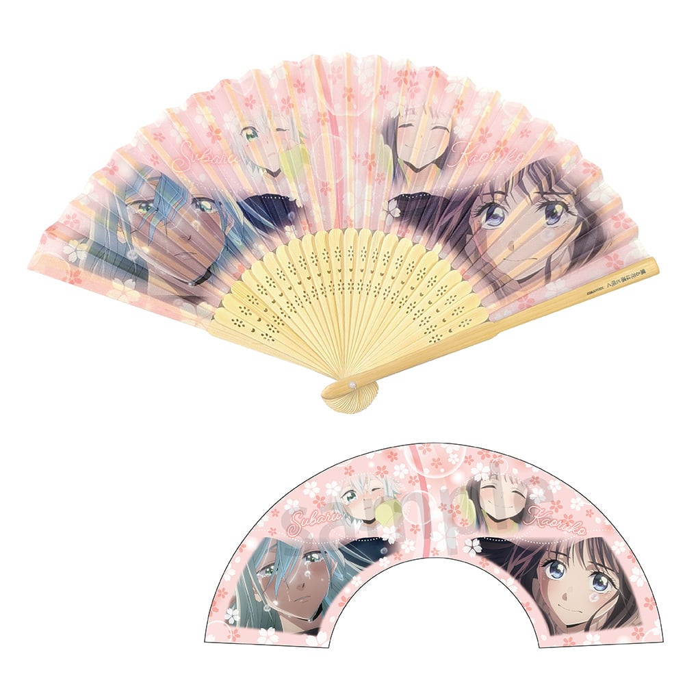 薫る花は凛と咲く 扇子 ラムネラボ | ラムネラボ -lamunelab-