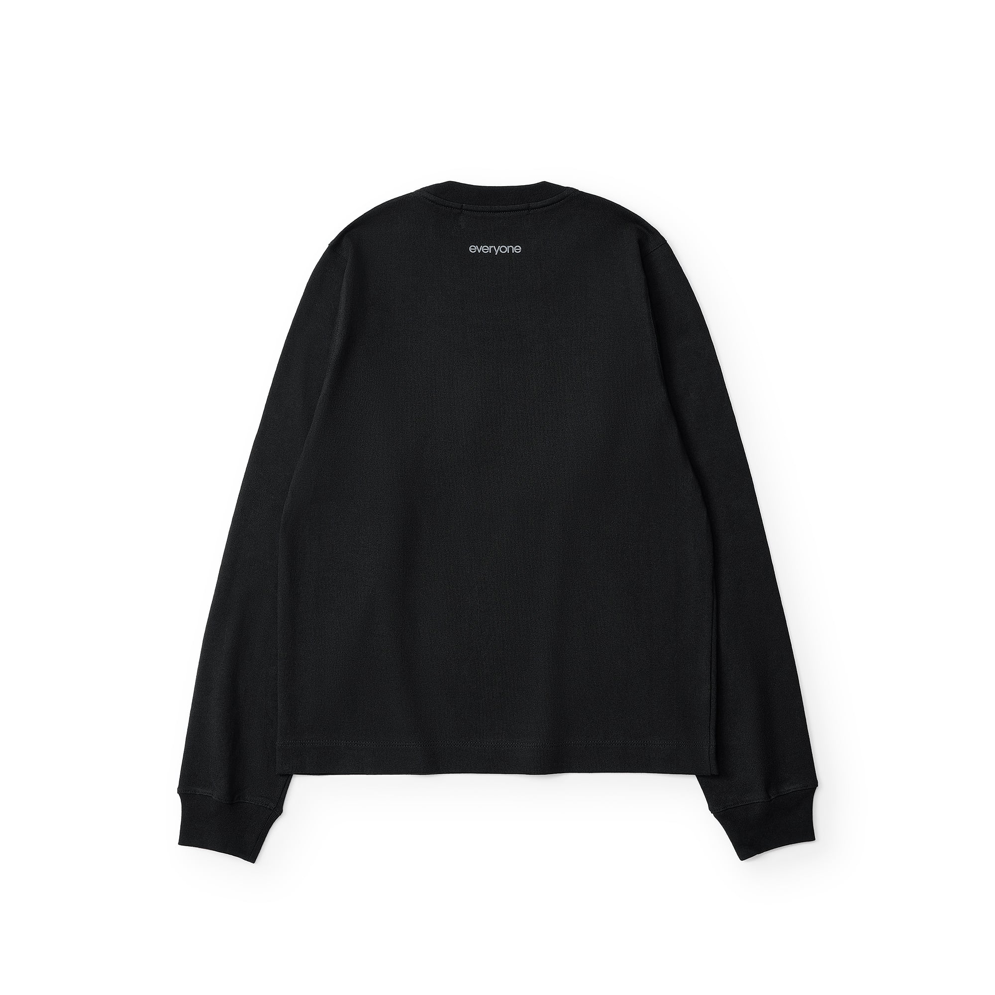 everyone wrecker long sleeve tee shirt (BLACK) | everyone