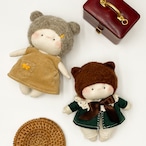 布ドール 猫耳 耳付きぬいぐるみ babu-4 クラシック服 thumbnail 15