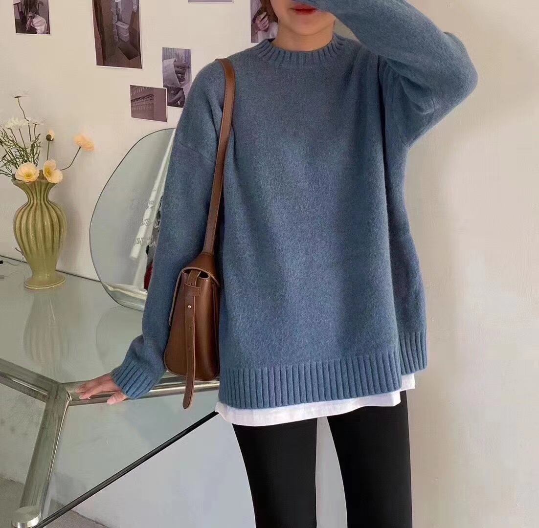 クルーネック ニット AJ2205-D13