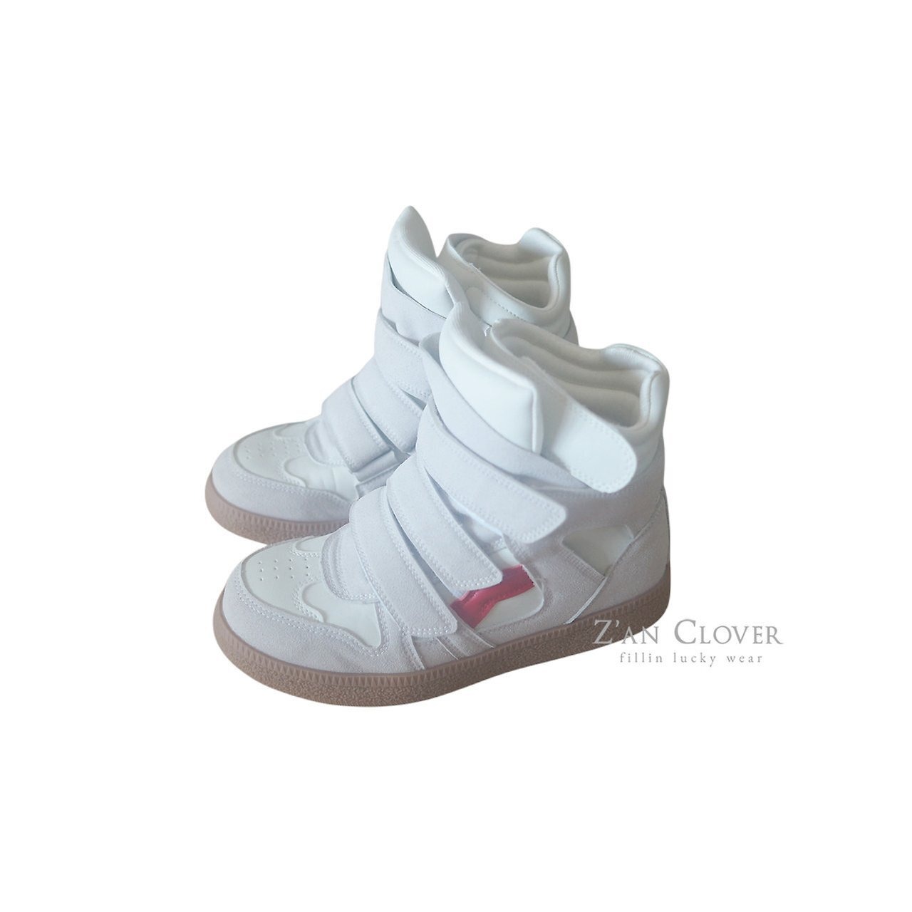 ZAN CLOVER［取寄］velcro hightop sneakers 26winter