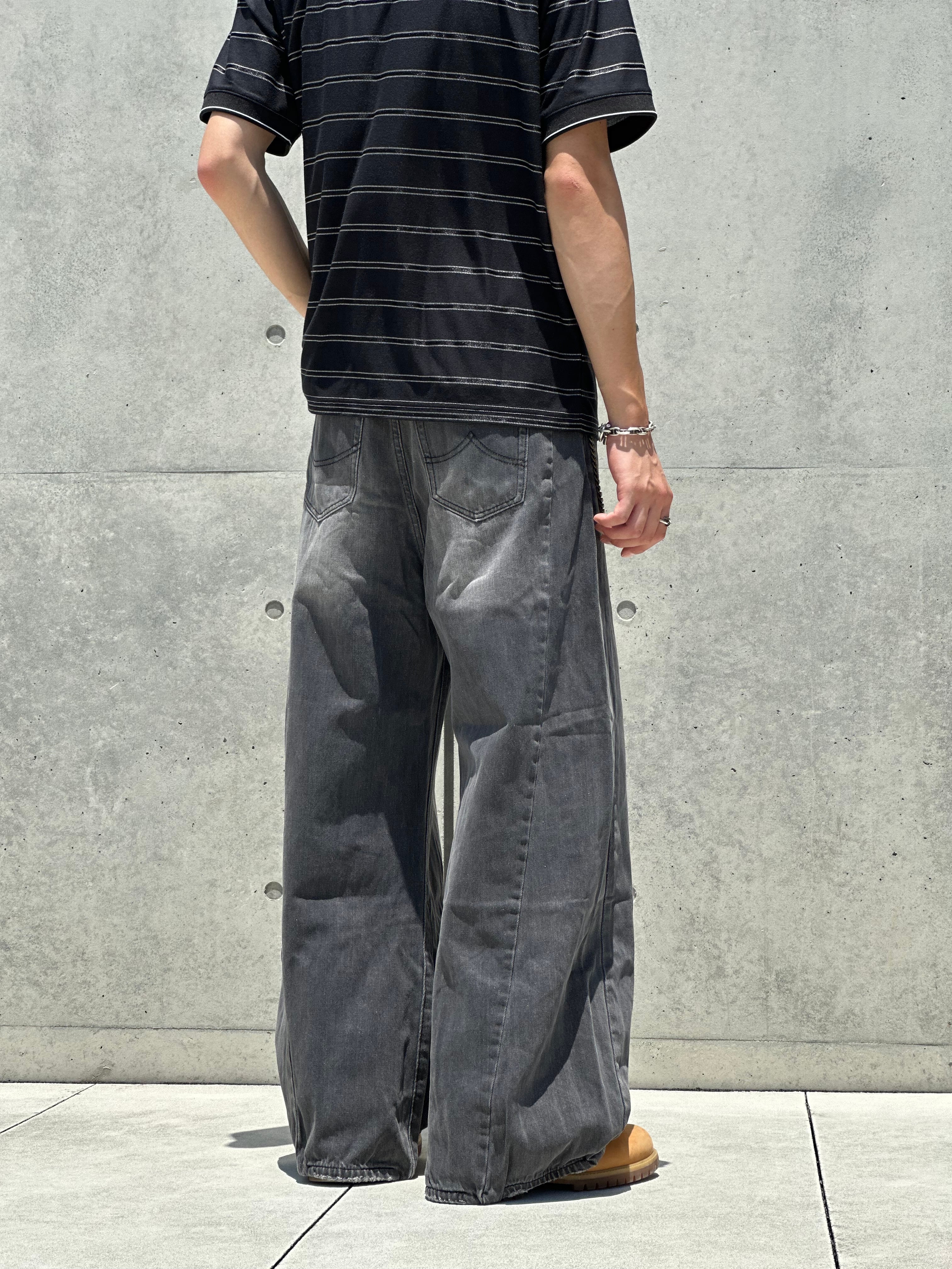 Fade Black Baggy Denim | 【ボトムス専門店】MODE SPACE