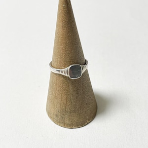 Old 925 Silver Signet Ring From Hungary