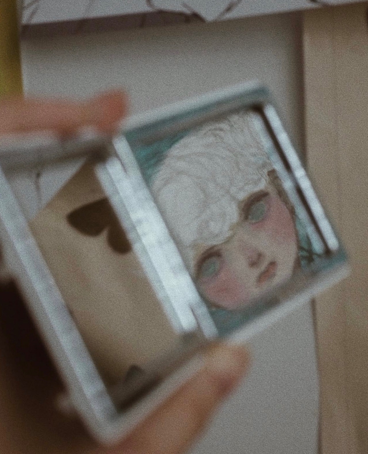 月の国のアリス　折りたたみミラー