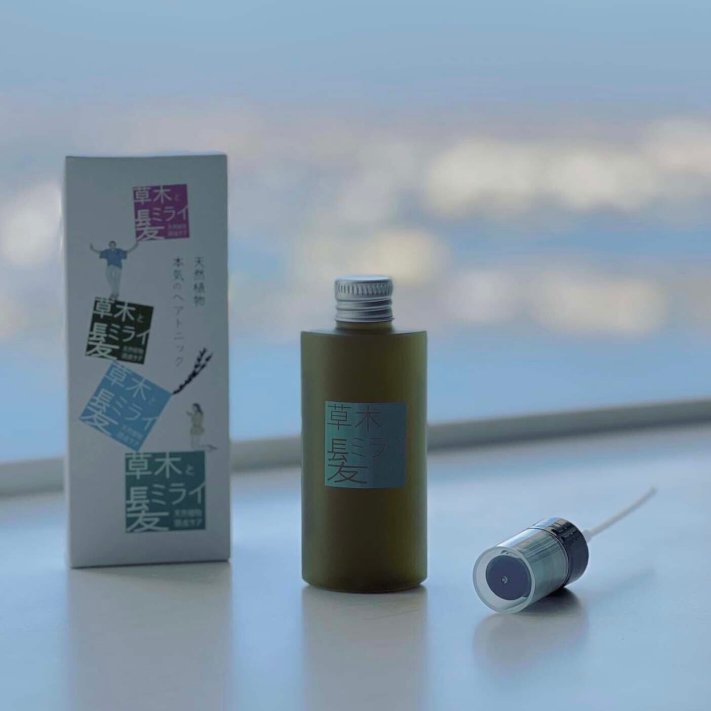 天然植物本気のヘアトニック ＜天然植物養毛料＞ 80ml | 草木とミライ