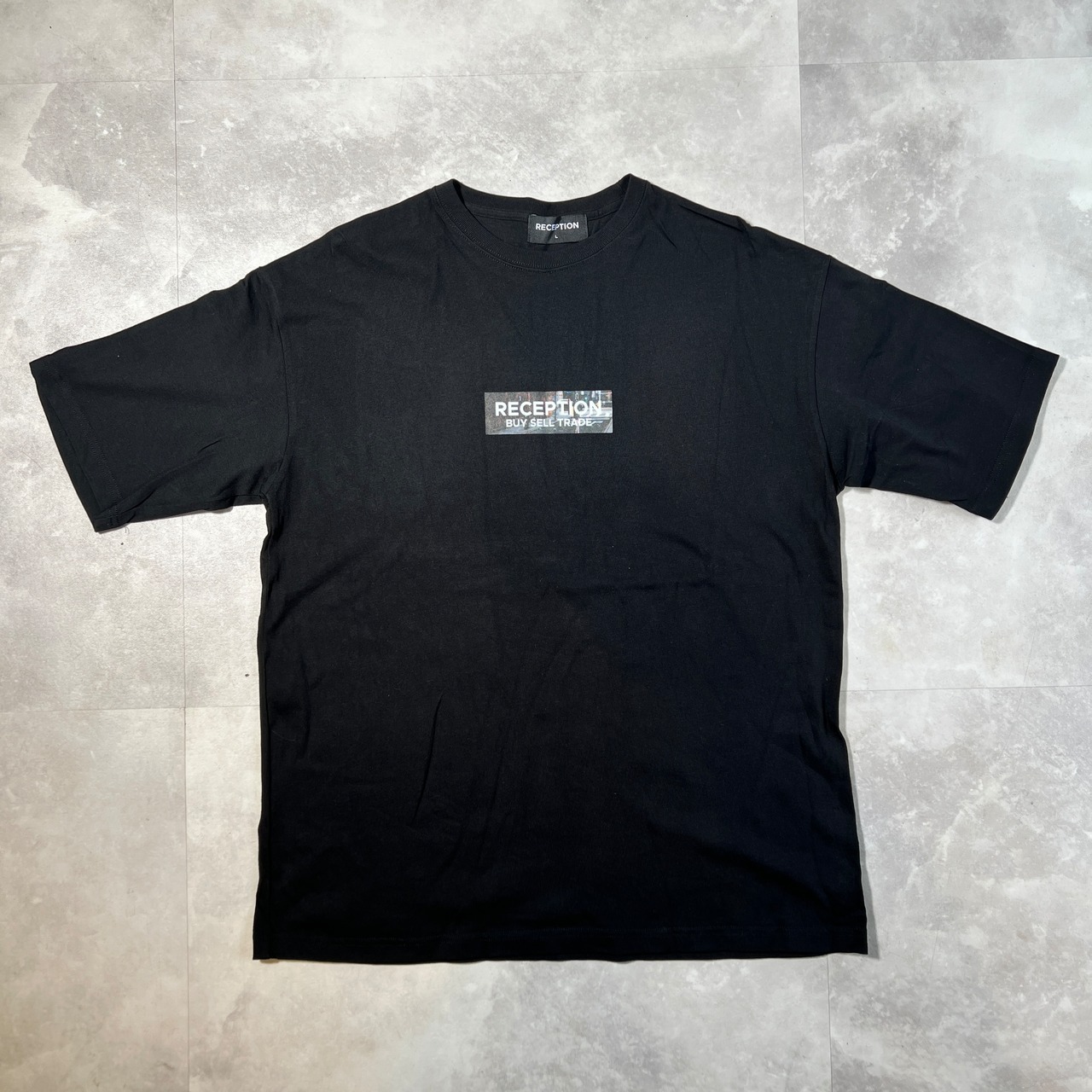 RECEPTION New York Brooklyn Tee BLACK