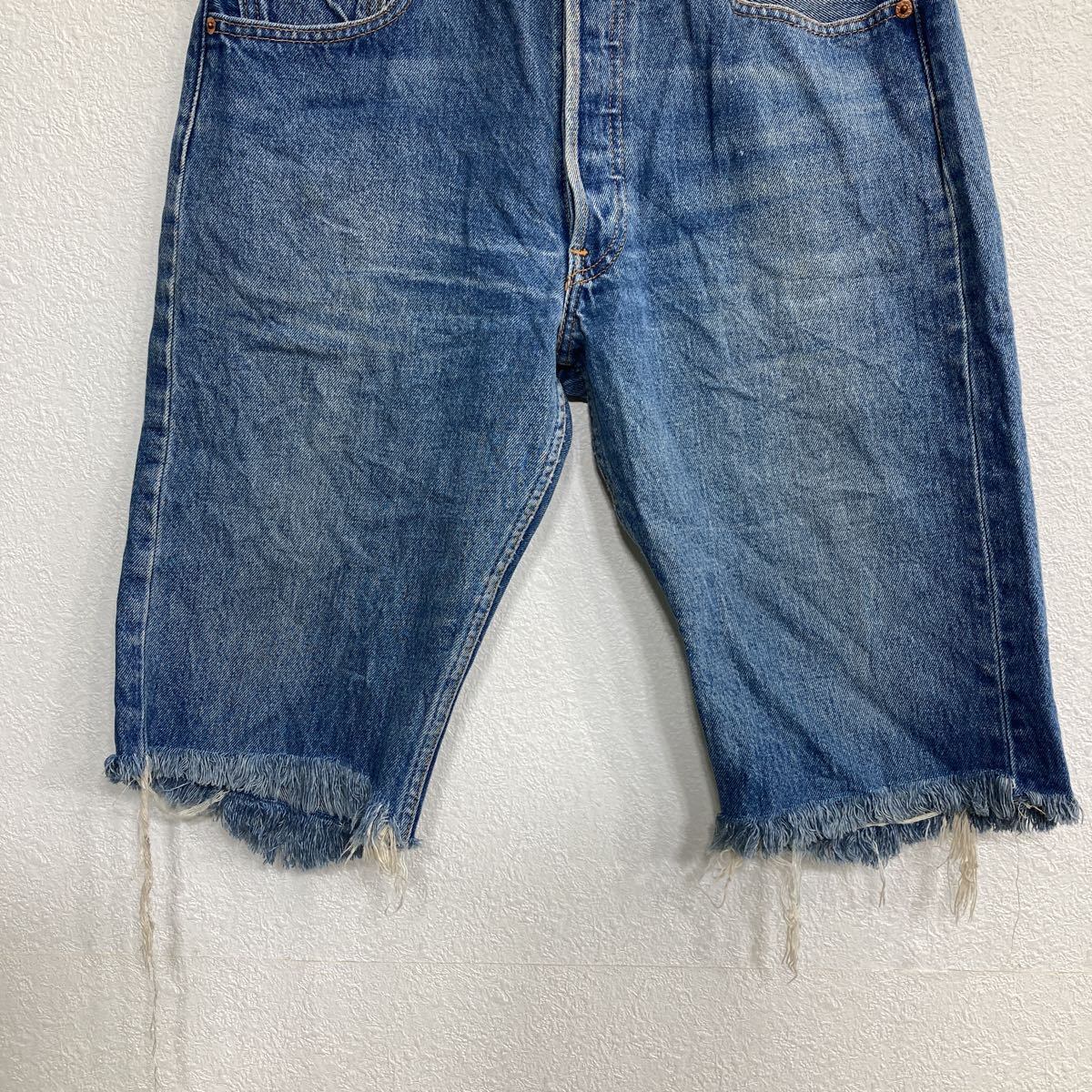 W32☆古着 リーバイス Levis 501 ショート パンツ ショーツ メンズ