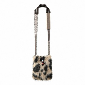 [oinimi] Animal Patterned Small Fur Bag