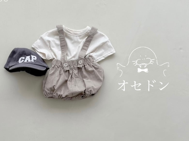 blackbean(韓国)ロンパースブルマ/タートルネックset 韓国子供服（ブルマ｜ベビーファッション）：キッズ・ベビー