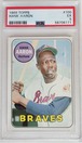 Hank Aaron | 1969 Topps #100 | Atlanta Braves | PSA 5