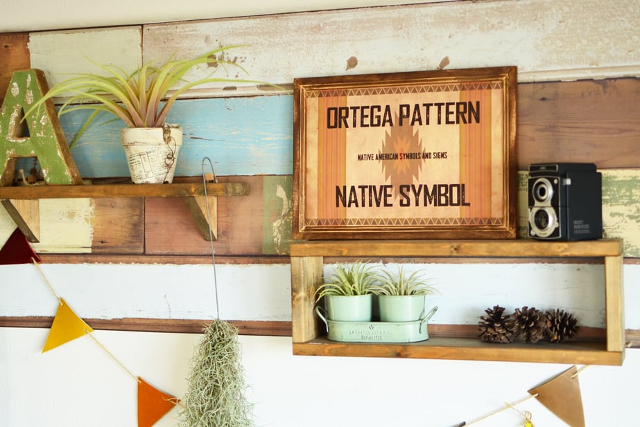 オルテガ・ネイティブ柄ポスター | LiTTLE OWNER