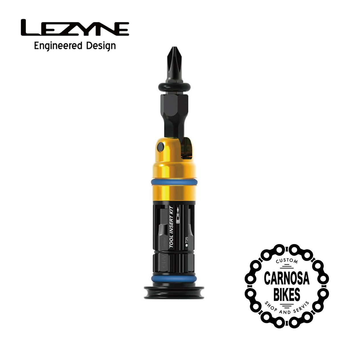 LEZYNE】BAR END TOOL INSERT KIT [バーエンド ツールインサートキット 