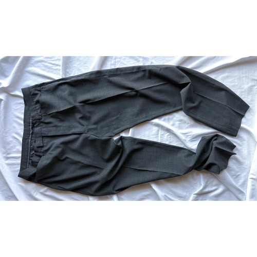 GIANFRANCO FERRE Poly/Wool Minimal Trousers