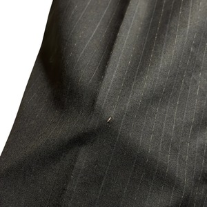 vintage GIANNI VERSACE COUTURE stripe suits set-up