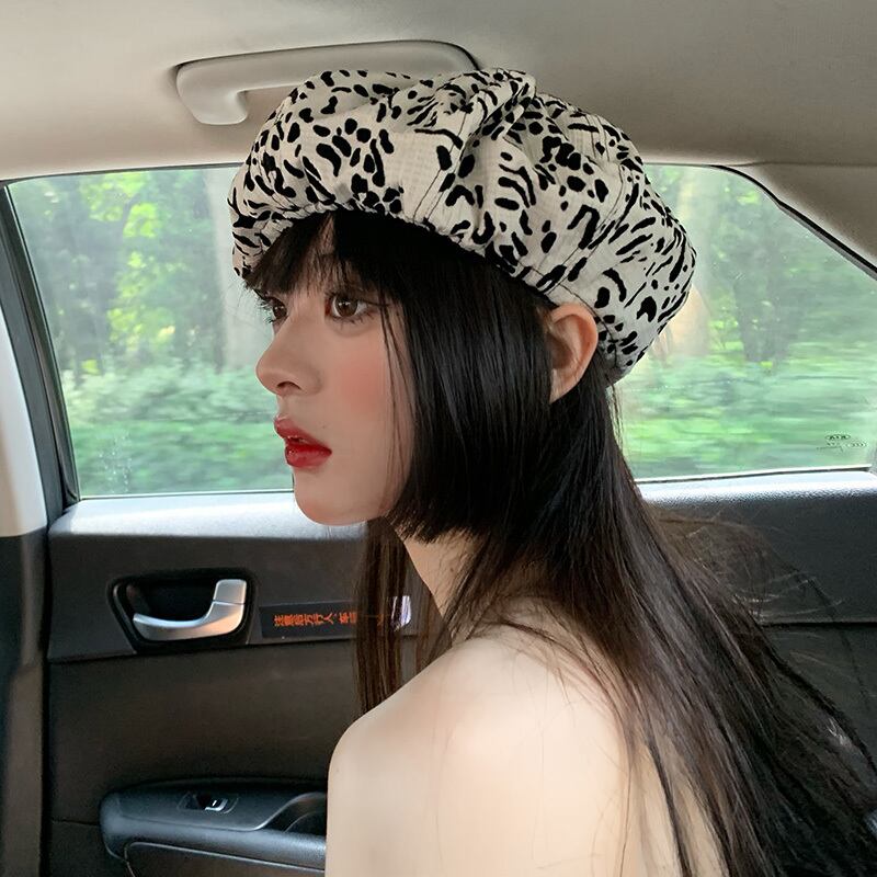 スタンダード レトロ 帽子 ストリート ベレット ヘアアクセサリー ブラック・アイド・ピーズ67817707622