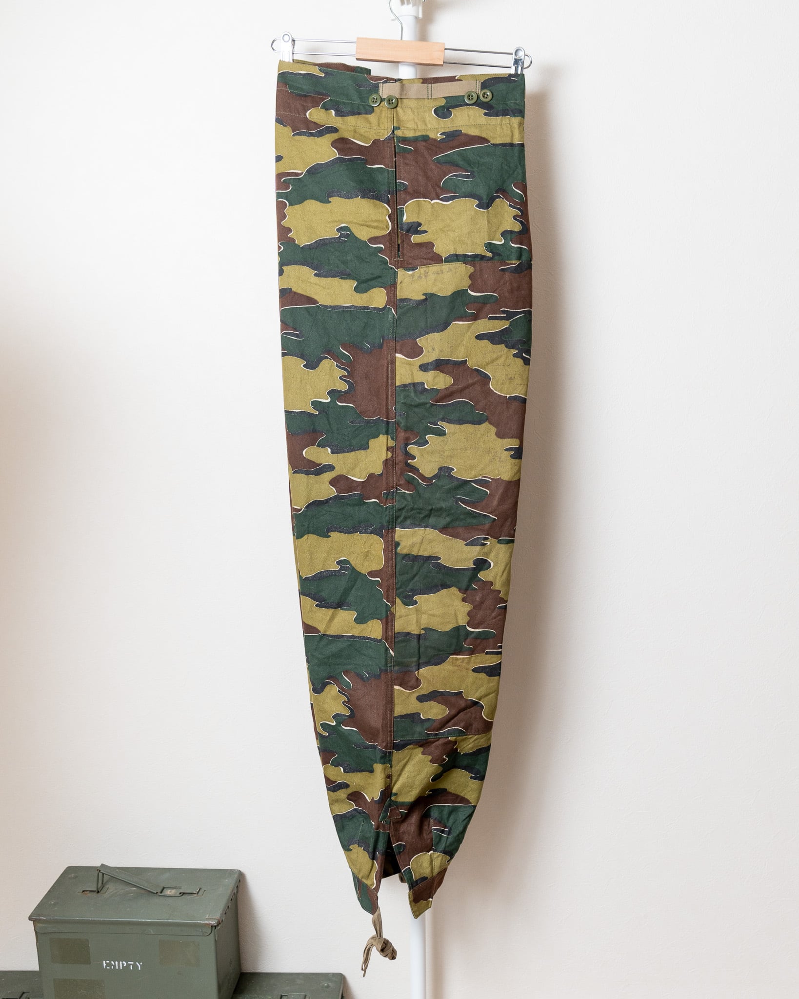 DEADSTOCK】Belgian Army 60's 1st Jigsaw Camouflage Field DEADSTOCK】Belgian Army 60's 1st Jigsaw Camouflage Field