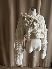 Ivory Texture remake knit-5080-11