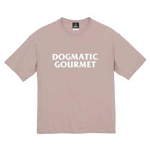 【 DG99 】DG LOGO BIG SILHOUETTE T-SHIRT smoky pink