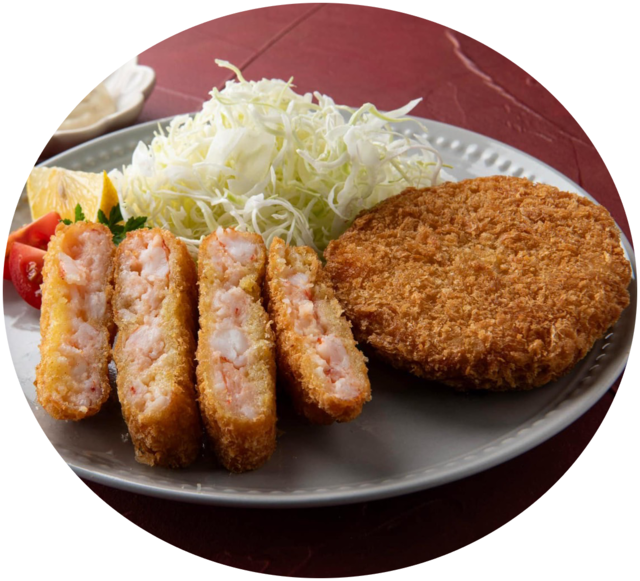 ぎっしり車海老カツ1パック(２個入 計180g)